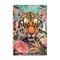 Stupell Industries Fierce Tiger In Waiting Wall Plaque Design by LSR Design Studio